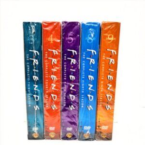 FRIENDS Complete Seasons 3, 4, 5, 8 and 9 DVD Sets